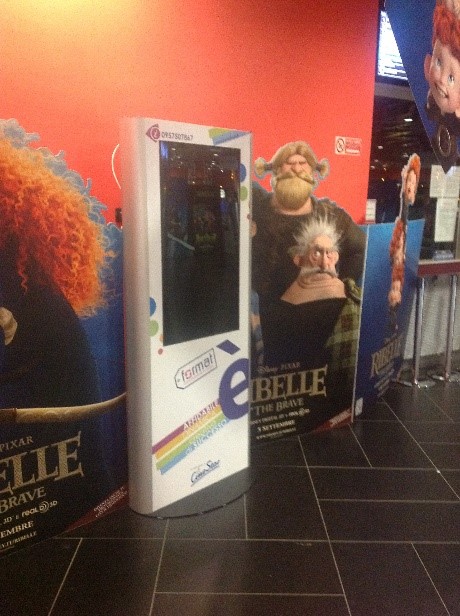 Indoor, cinema digital signage